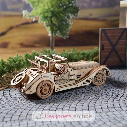 Sportwagen Flinke Maus Mechanische Modell Bausatz U-70202 Ugears 8