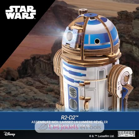 R2-D2 Star Wars Mechanische Modell Bausatz U-70272 Ugears 6