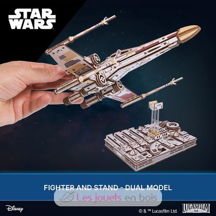 X-Wing von Luke Skywalker Mechanische Modell Bausatz U-70269 Ugears 5