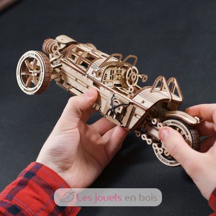 Dreiradfahrzeug UGR-S Mechanische Modell Bausatz U-70216 Ugears 5