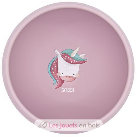 Silikon-Schüssel Sparkly das Einhorn SJ-SI0740 Sassi Junior 1