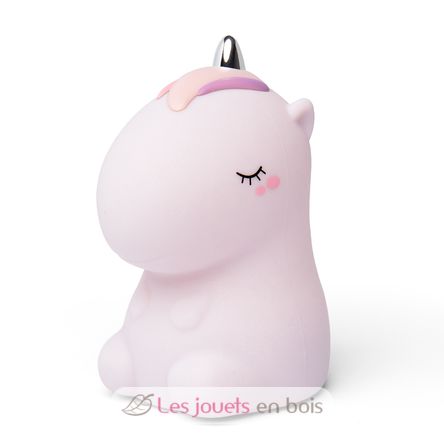 Nachtlicht Cosmo das Einhorn rosa Glitzer LL-UNIPINKR Little L 1