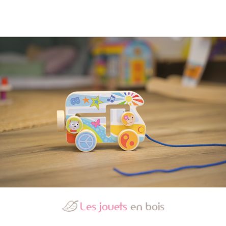 Ziehfahrzeug Camper Van GK54839 Goki 5