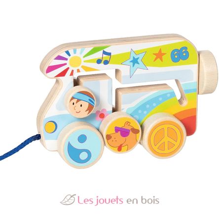 Ziehfahrzeug Camper Van GK54839 Goki 2