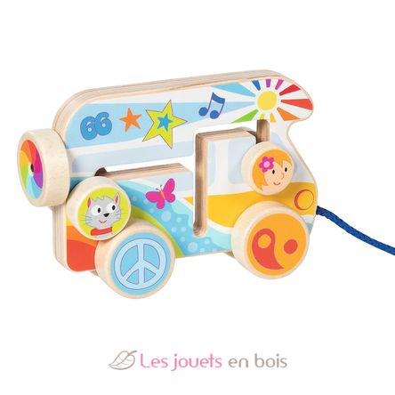 Ziehfahrzeug Camper Van GK54839 Goki 4