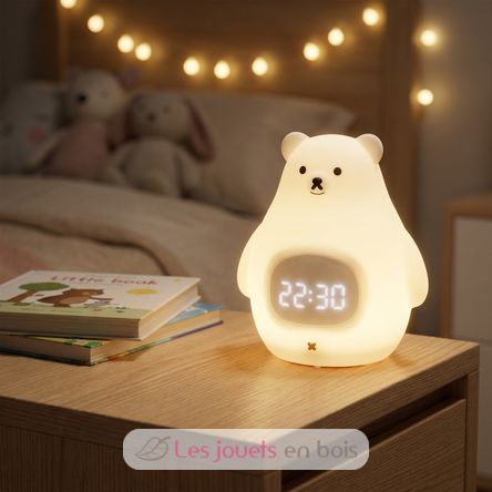 Nachtlicht und Wecker Eisbär UL8172 Ulysse 2