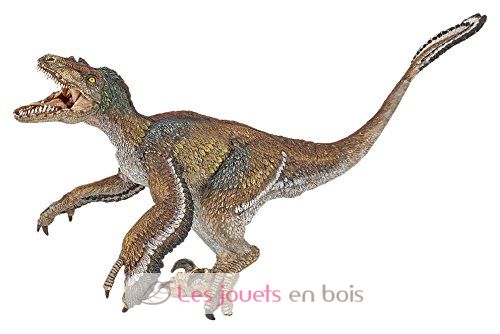 Gefiederte Velociraptor-Figur PA55055 Papo 1