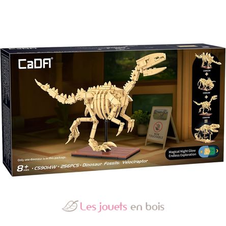 Velociraptor-Skelett 256 Teile C59014W CaDA 3