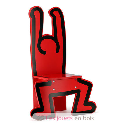 Keith Haring - roter Stuhl V0314-1401 Vilac 1