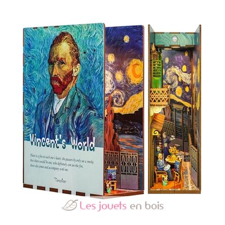 Book Nook Vincents Welt T-TQ113 Tonecheer 2