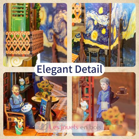 Book Nook Vincents Welt T-TQ113 Tonecheer 4