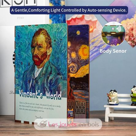Book Nook Vincents Welt T-TQ113 Tonecheer 6