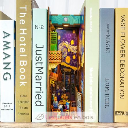 Book Nook Vincents Welt T-TQ113 Tonecheer 8
