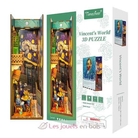 Book Nook Vincents Welt T-TQ113 Tonecheer 1