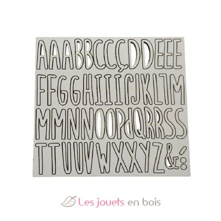 Anpassbare Weihnachtskugel Naturholz VI-BN10 Vintiun 8