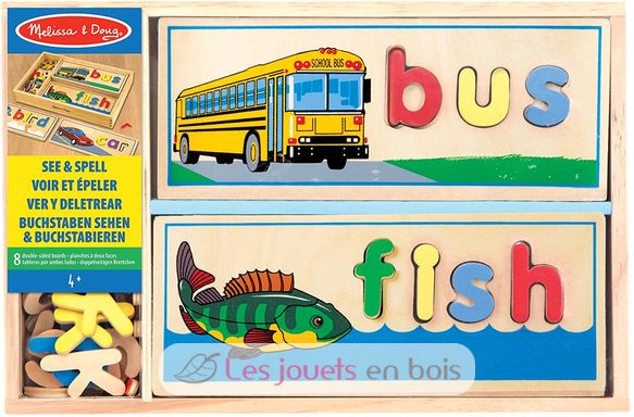 Sehen und buchstabieren auf Englisch MD-12940 Melissa & Doug 5