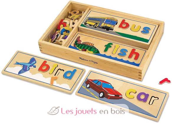 Sehen und buchstabieren auf Englisch MD-12940 Melissa & Doug 3