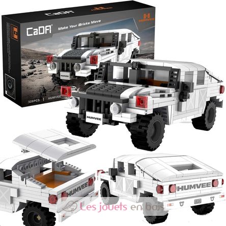 Humvee Geländewagen 328 Teile C55022W CaDA 2