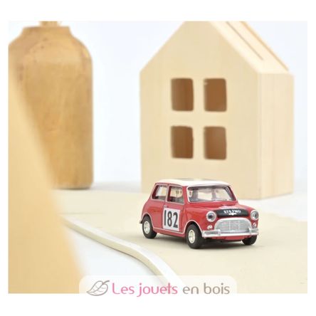 Miniatur-Mini Cooper S 1964 rot NO-310522 Norev 4