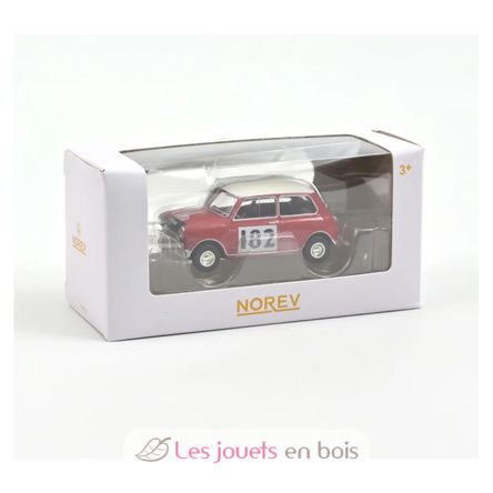 Miniatur-Mini Cooper S 1964 rot NO-310522 Norev 3