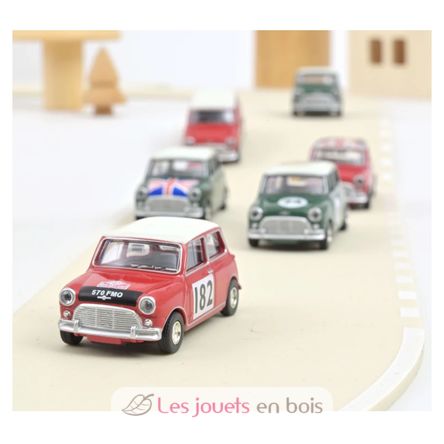 Miniatur-Mini Cooper S 1964 rot NO-310522 Norev 2