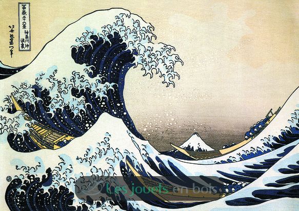 Die Welle von Hokusai K448-24 Puzzle Michele Wilson 1