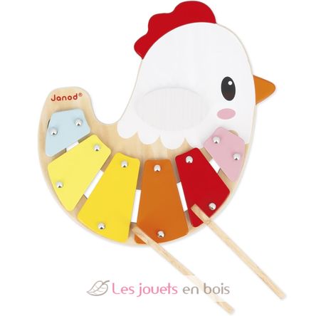 Xylophon Huhn J03335 Janod 6
