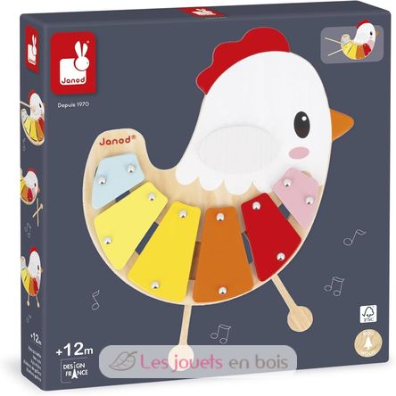 Xylophon Huhn J03335 Janod 2