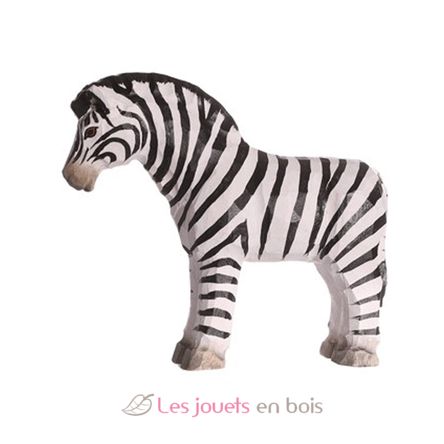 Figur Zebra aus Holz WU-40452 Wudimals 1
