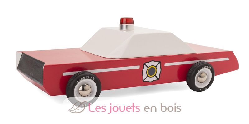 back in the 60’s ! FireChief, Holzauto von Candylab, Ref. M0302.