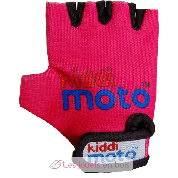GLV018M Laufrad Kinderhandschuhe Handschuhe Neon Pink Größe M Kiddimoto 