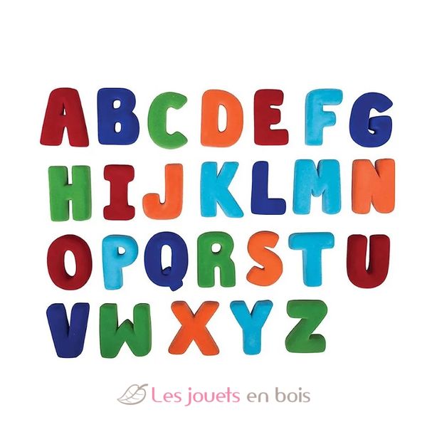 set Hauptstadt Alphabet, Ein Spielzeug der Marke RUBBABU Ref 20100.